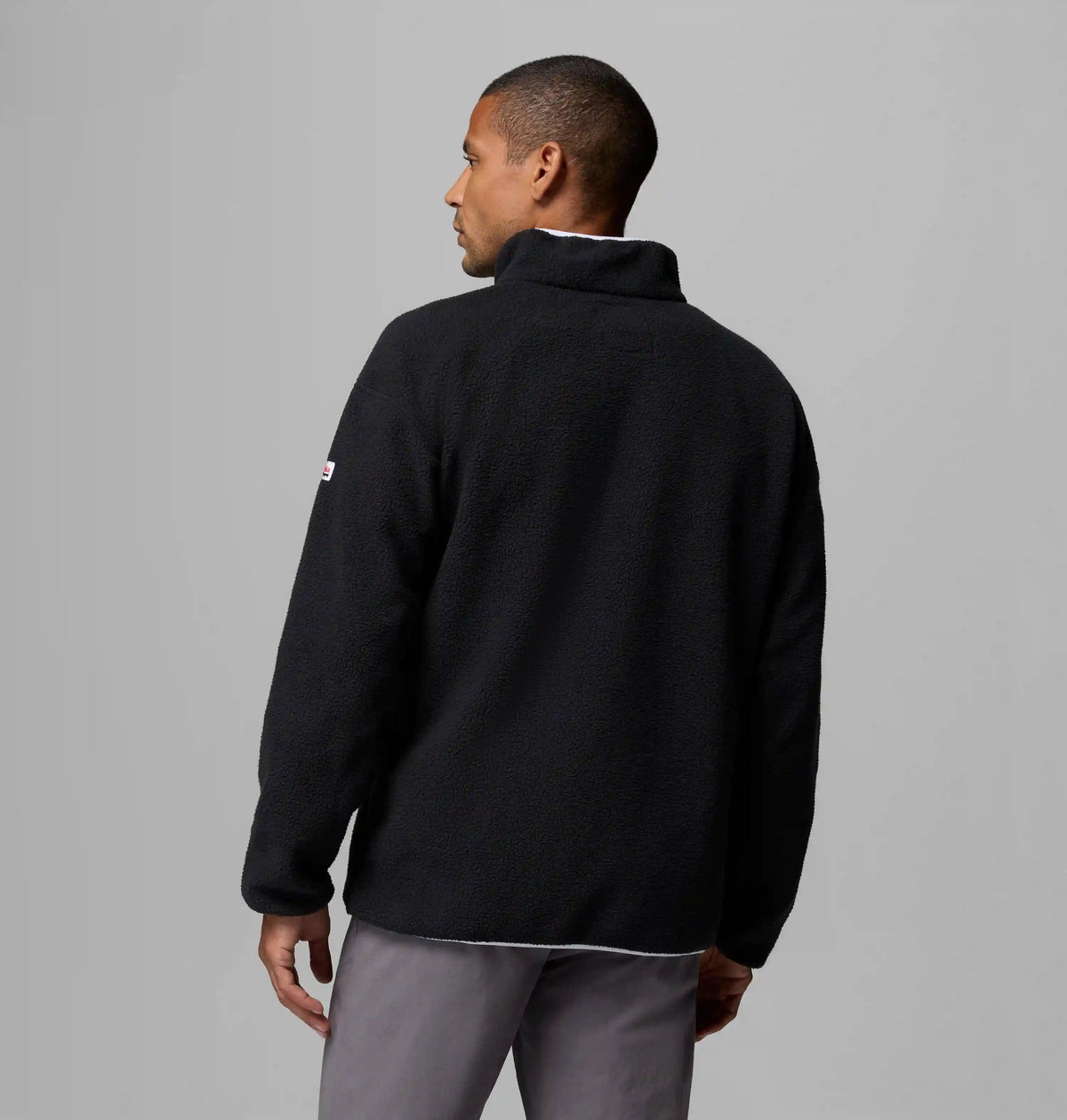 Men's Collegiate Helvetia Half Snap Fleece - Georgia