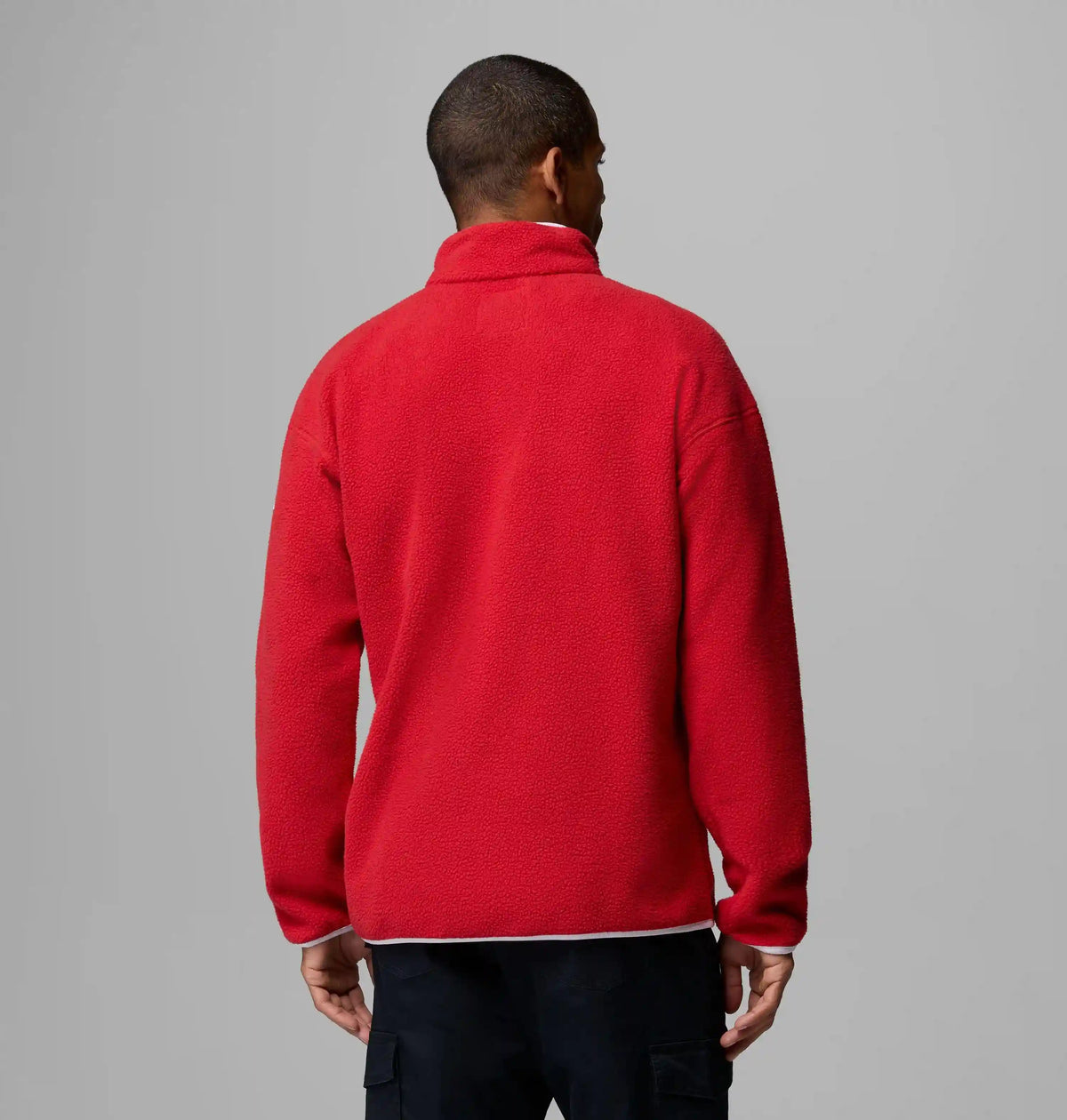 Men's Collegiate Helvetia Half Snap Fleece - Wisconsin
