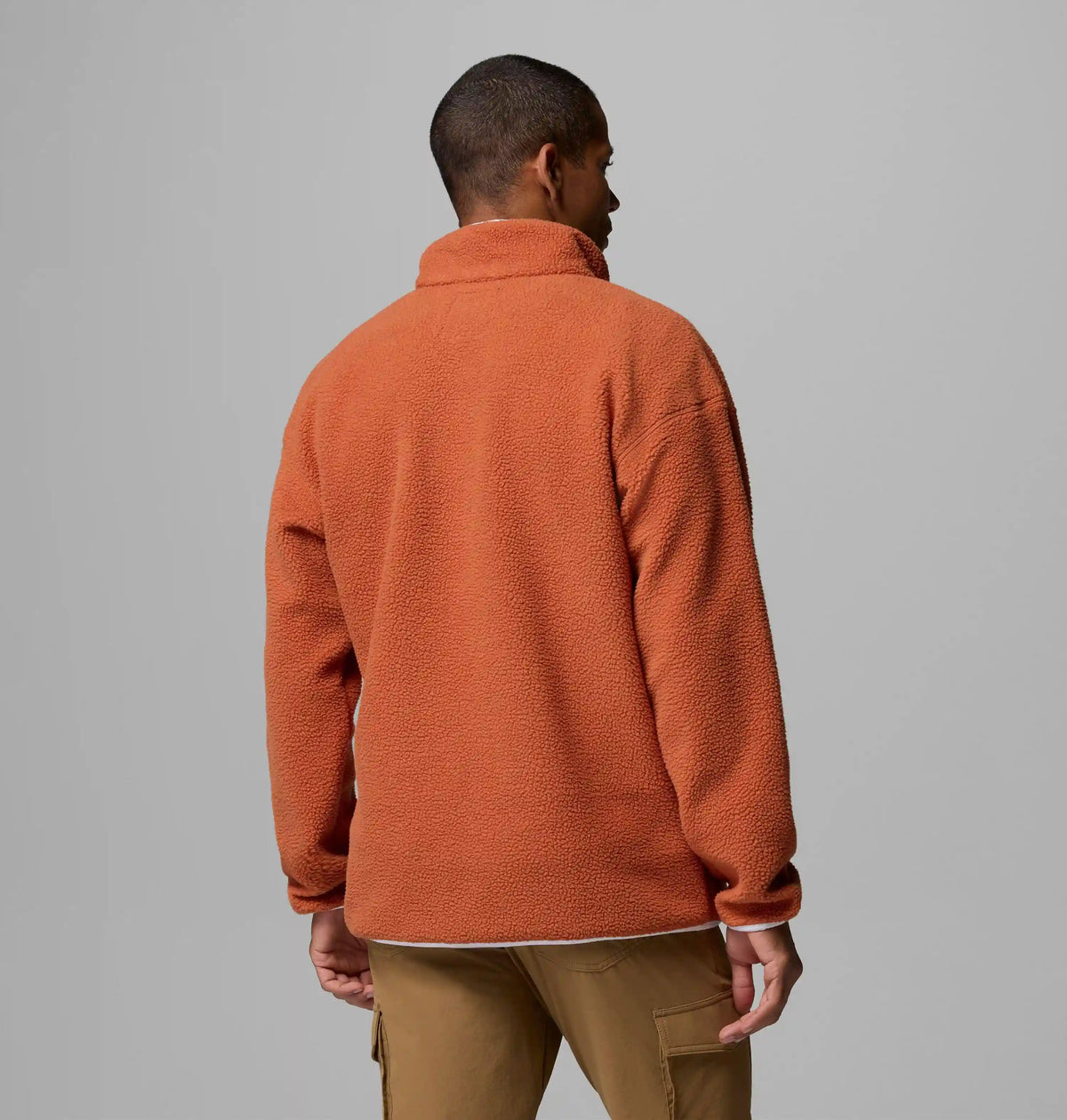 Men's Collegiate Helvetia Half Snap Fleece - Texas
