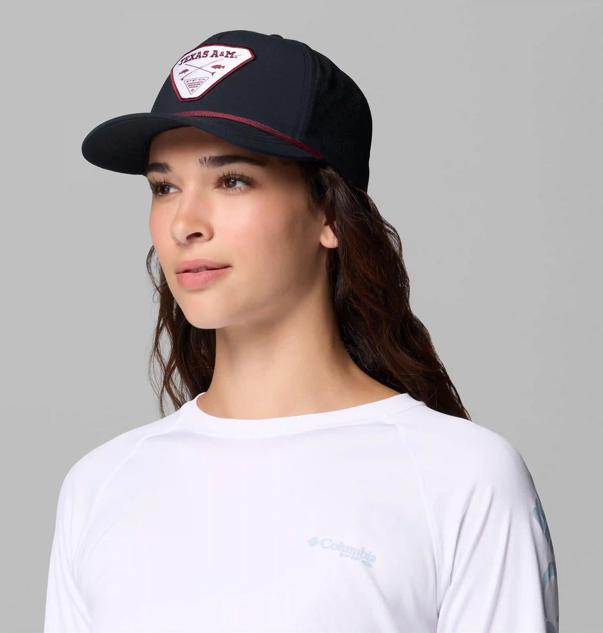 Collegiate PFG Tidal Pursuit 110 Snapback - Texas A&M