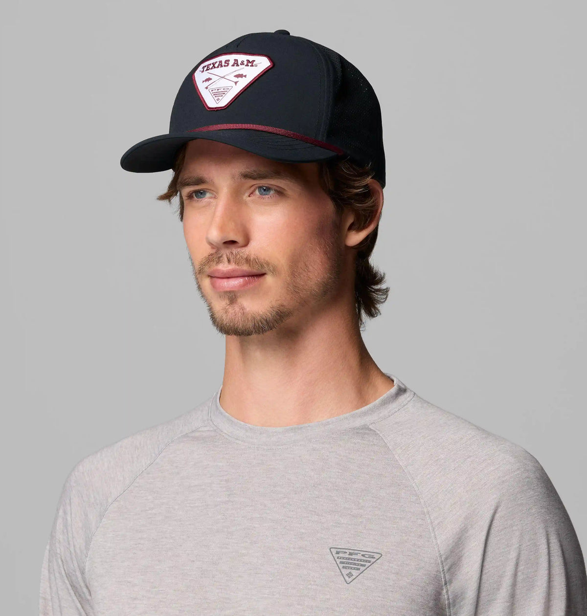 Collegiate PFG Tidal Pursuit 110 Snapback - Texas A&M