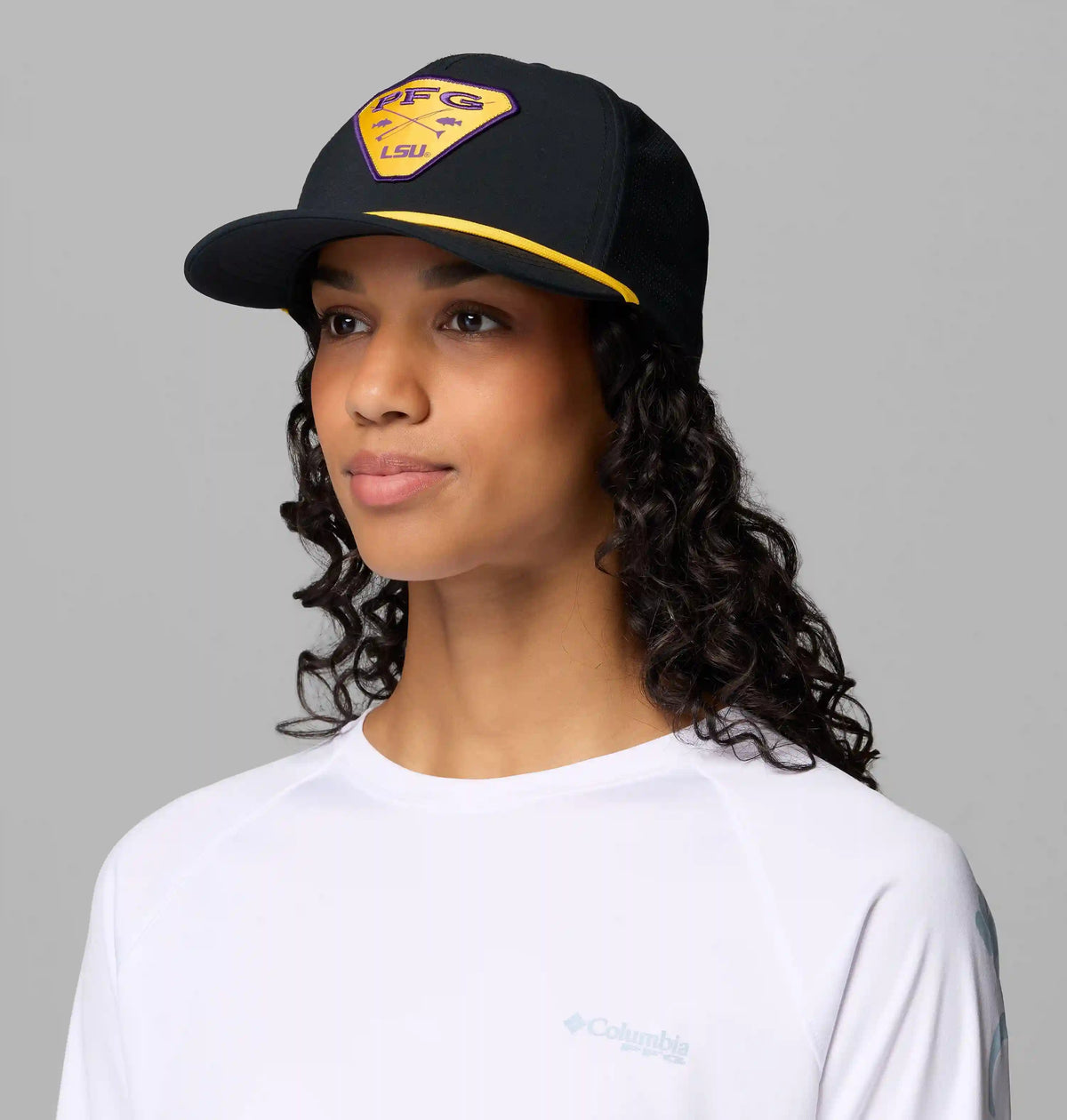 Collegiate PFG Tidal Pursuit 110 Snapback - LSU