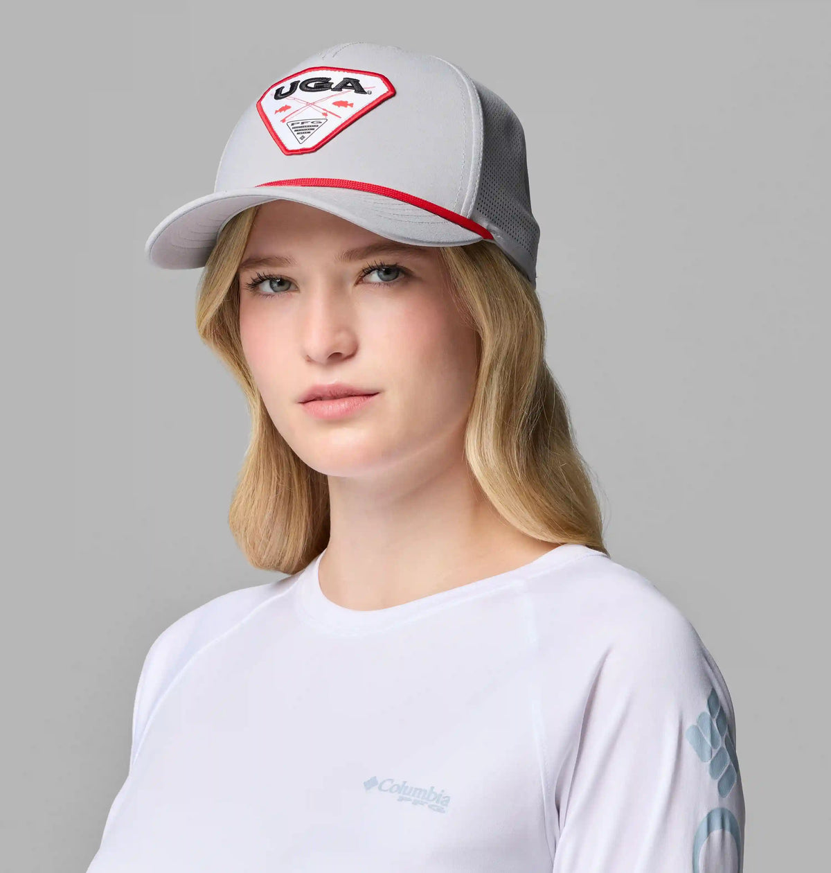Collegiate PFG Tidal Pursuit 110 Snapback - Georgia