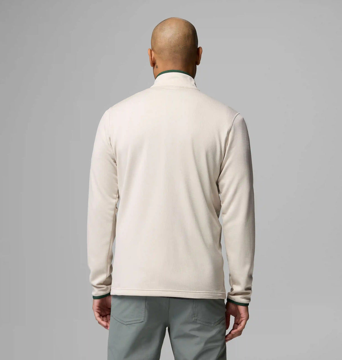 Men's Collegiate Essential Hike Grid Fleece Half Zip - Michigan