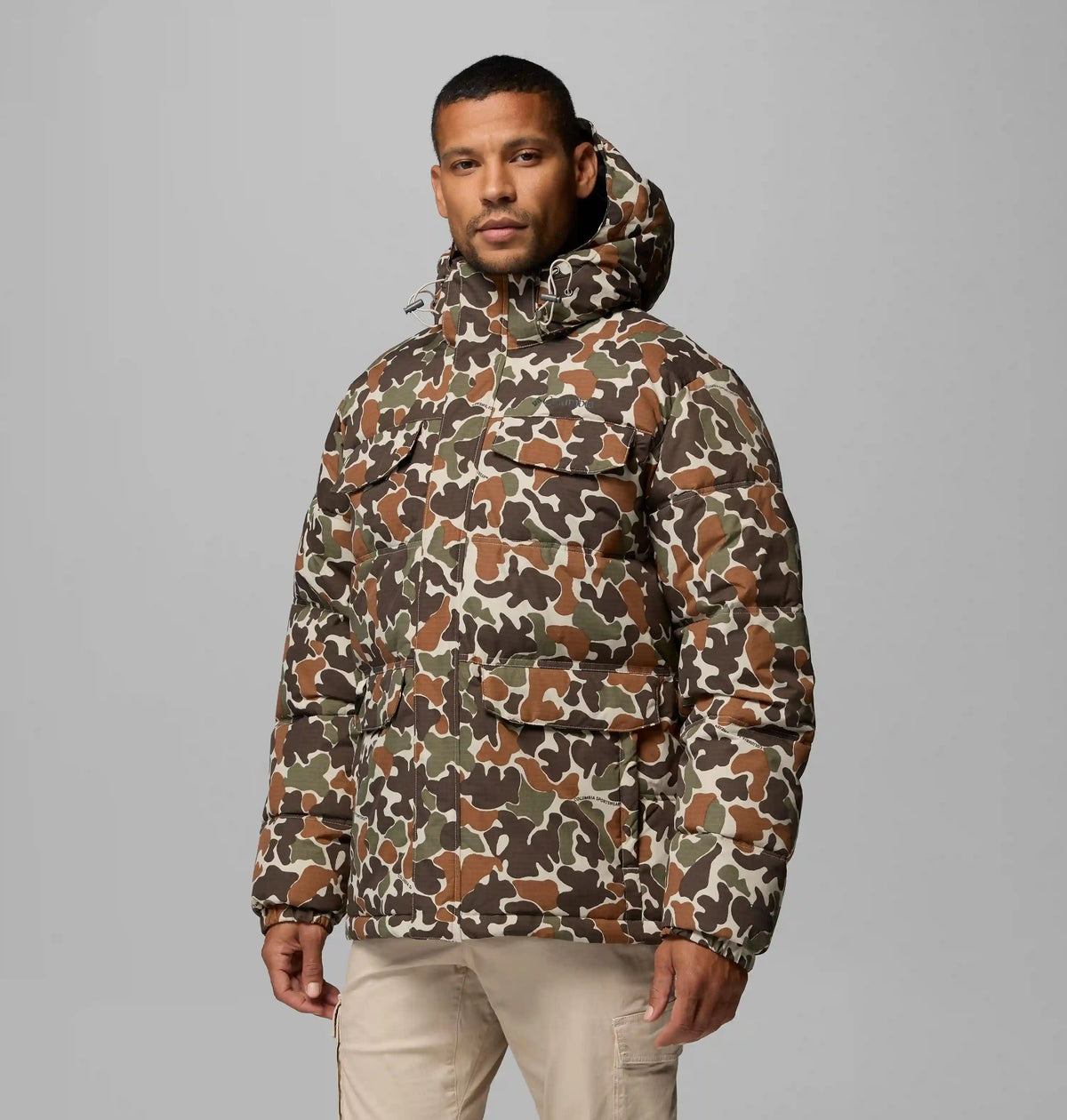 Landroamer Printed Puffer Jacket