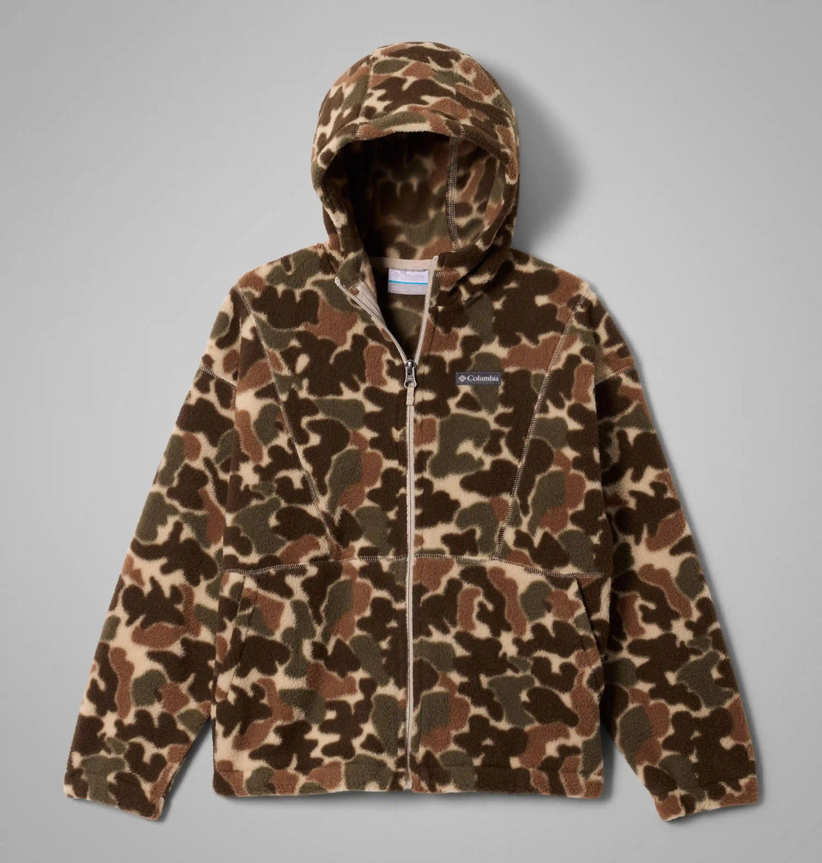 Kids' Timber Crest MTR Fleece Hooded Full Zip Jacket