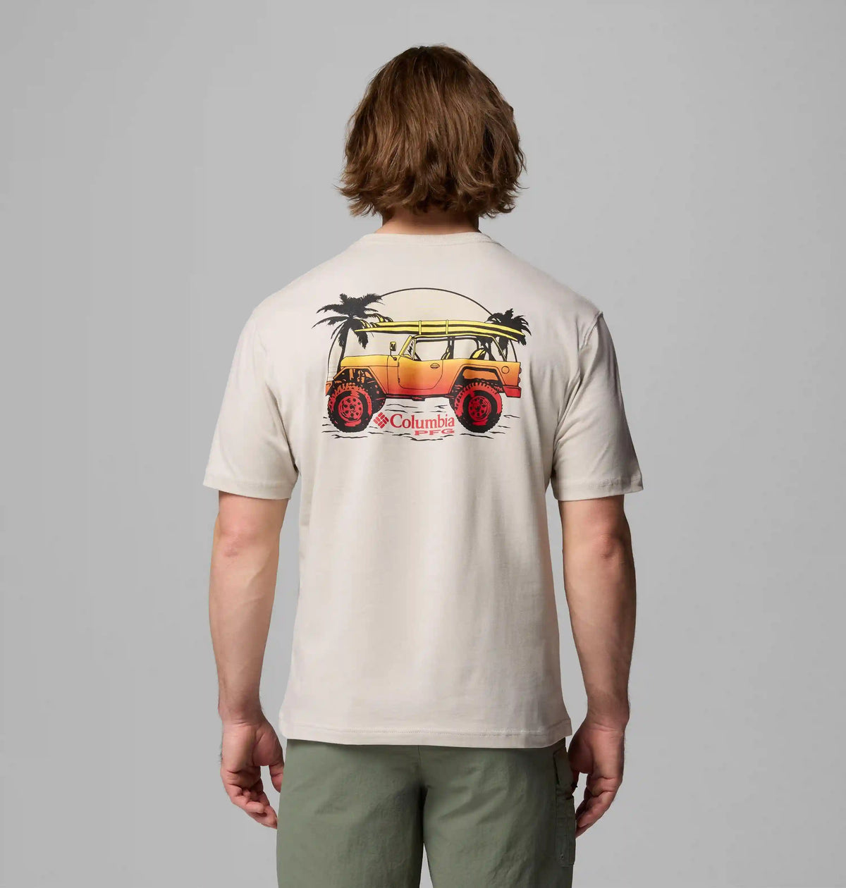 Men's Beaching Truck PFG Short Sleeve T-Shirt