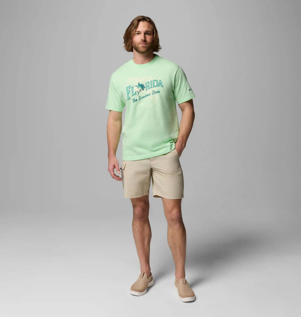 Men's Vacation Marlin FL PFG Short Sleeve T-Shirt