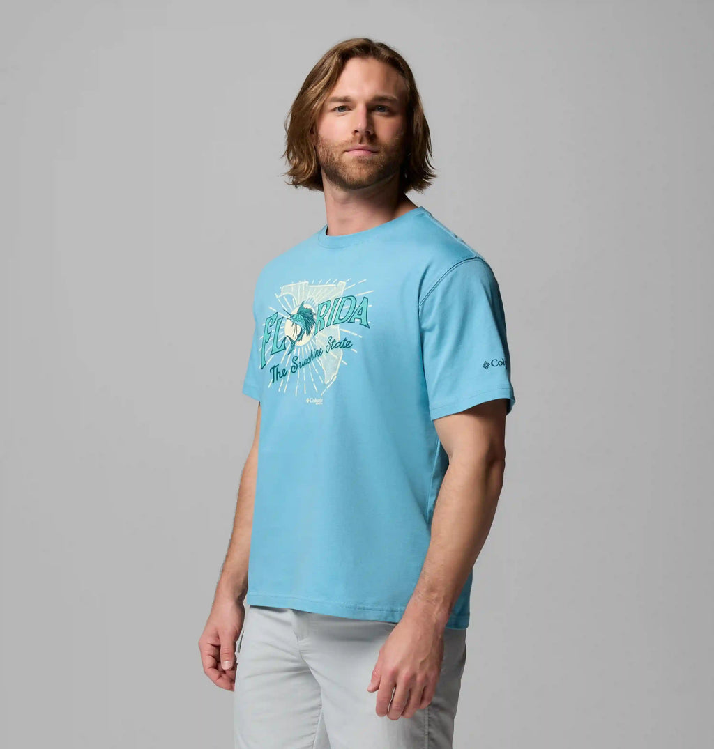 Men's Vacation Marlin FL PFG Short Sleeve T-Shirt