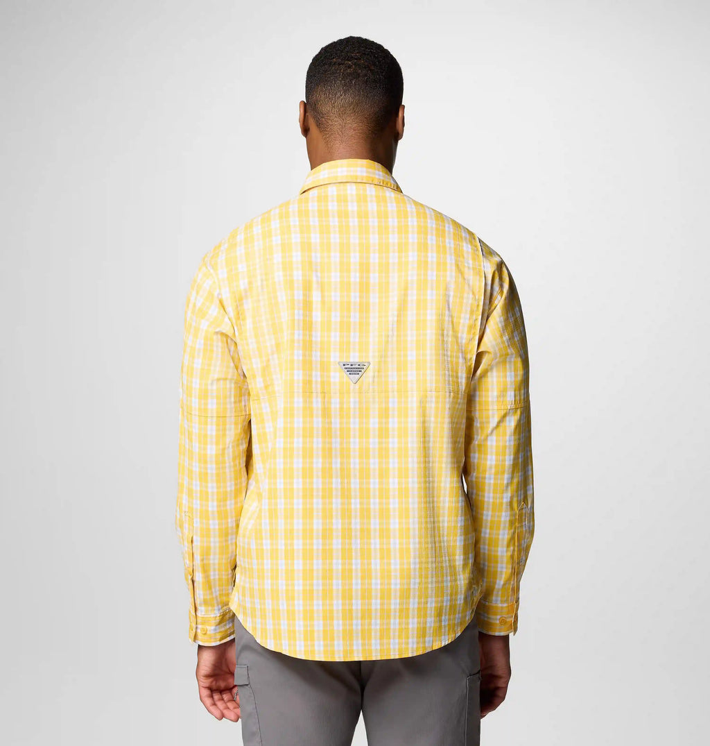 Men's PFG Super Tamiami Long Sleeve Shirt - Pittsburgh Steelers