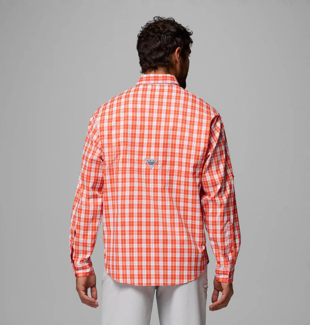 Men's PFG Super Tamiami Long Sleeve Shirt - Chicago Bears