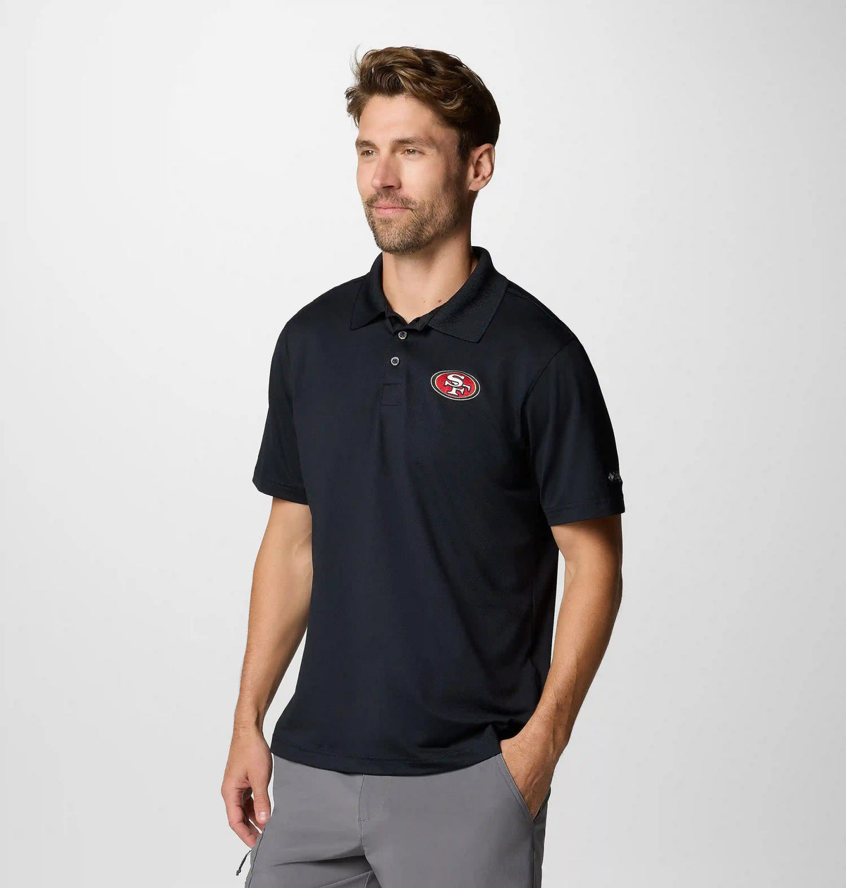 Men's PFG Low Drag Offshore Polo - San Francisco 49ers