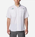 Men's PFG Tamiami Short Sleeve Shirt - Miami Dolphins