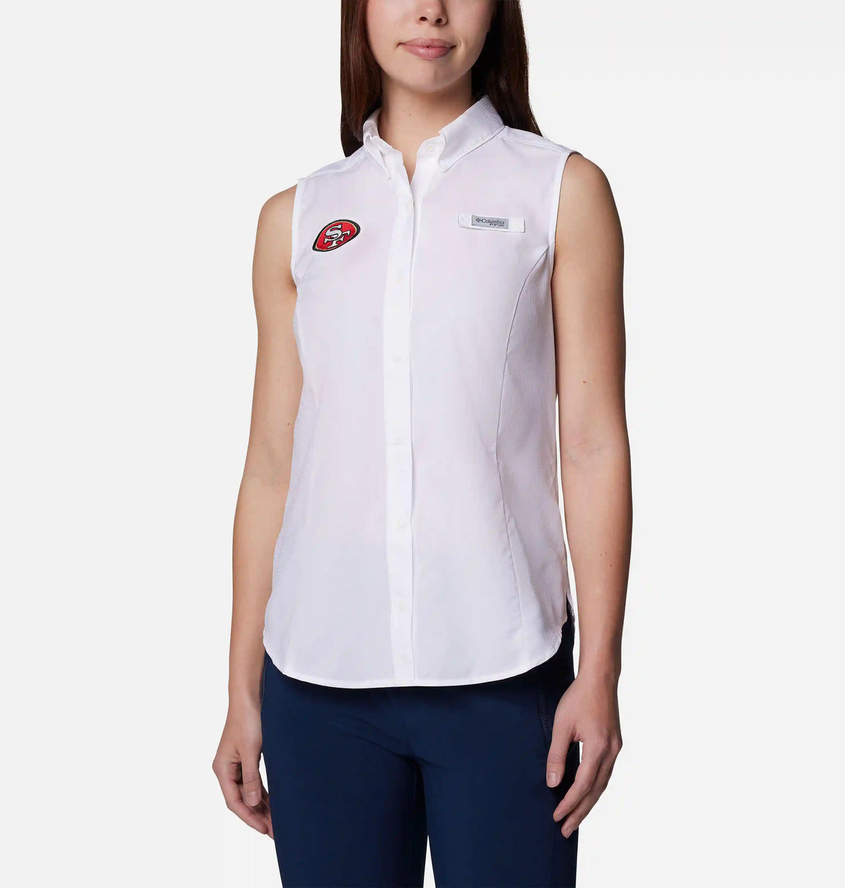 Women's PFG Tamiami Sleeveless Shirt - San Franscisco 49ers