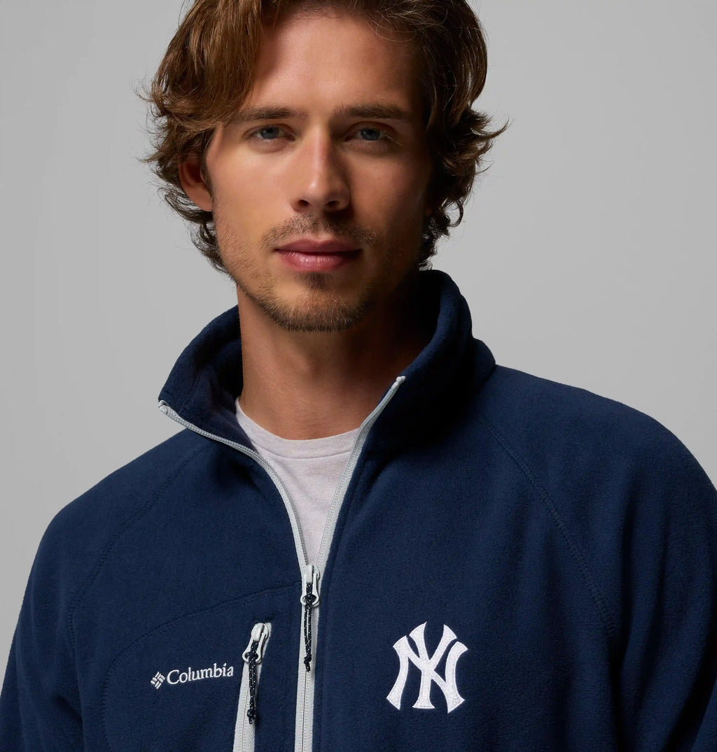 MLB Fast Trek II Full Zip Fleece - New York Yankees