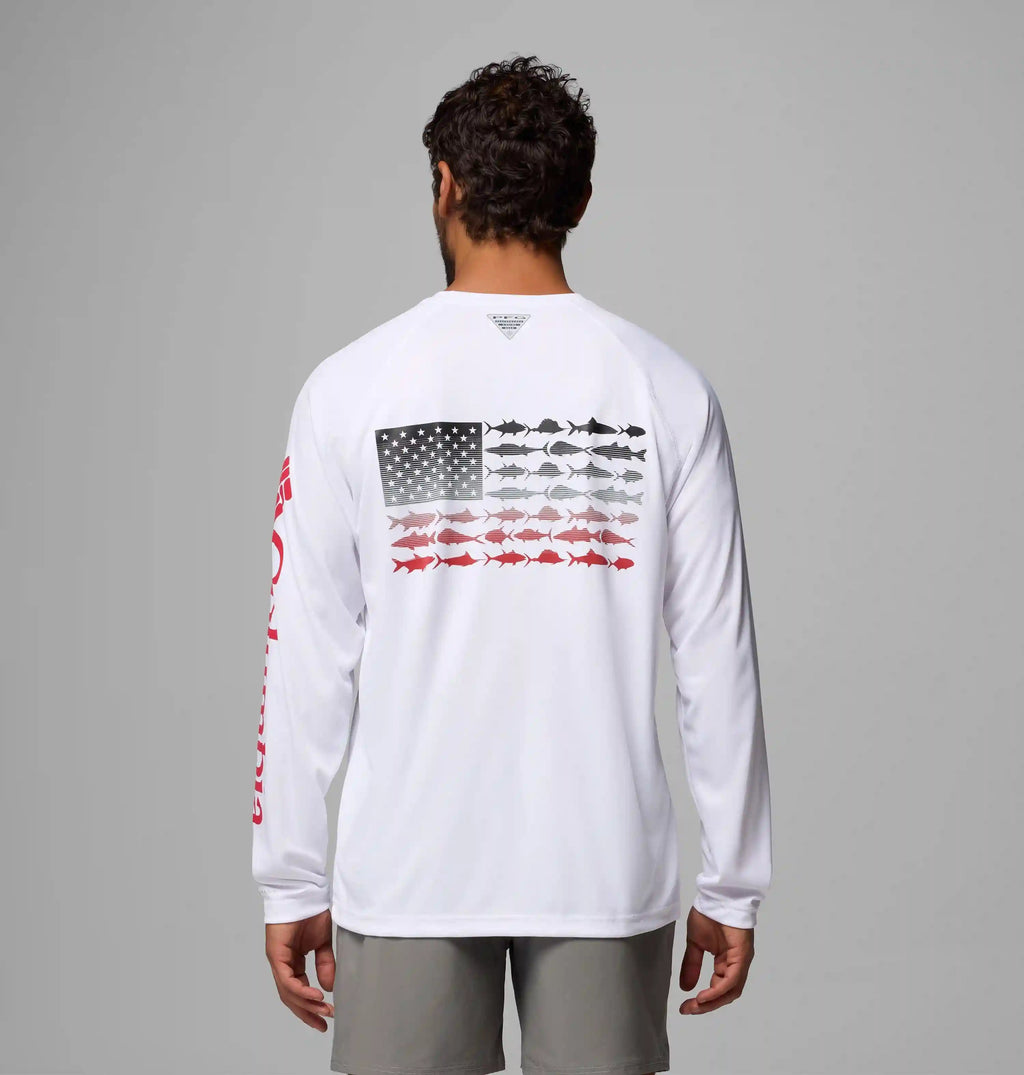 Men's NFL PFG Terminal Tackle™ Long Sleeve Shirt Atlanta Falcons